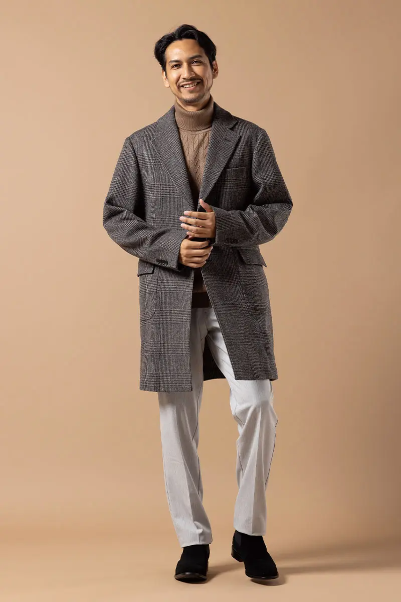 デサントポーズDOWN CHESTER COAT キャメルL DESCENTE PAUSE（デサントポーズ）の「DESCENTE PAUSE（デサント