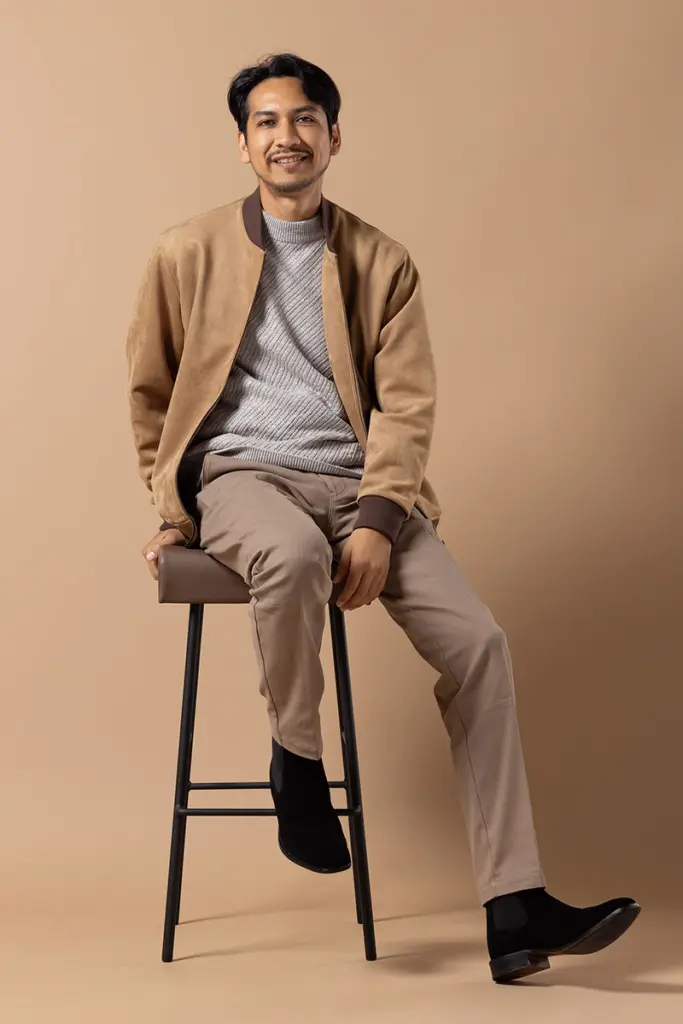 Fake Suede Outer Style | NOMINATE